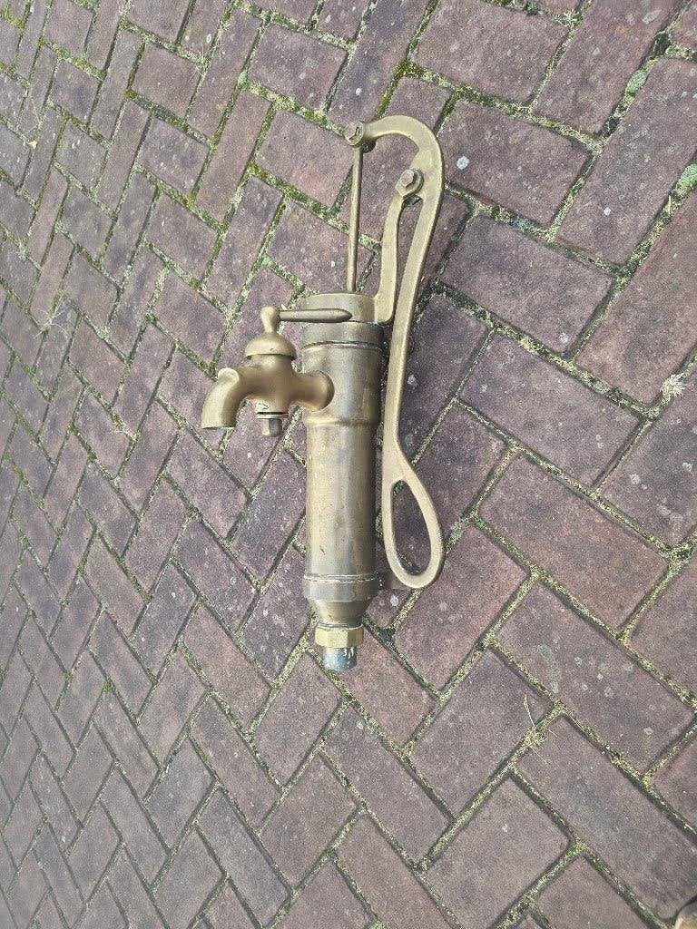 Koperen Messing Pomp, Antiek en Kunst, Ophalen, Koper