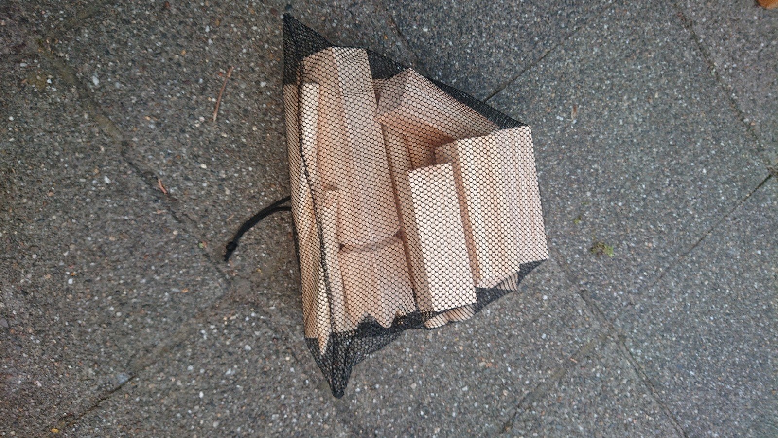 Nieuw Kubb spel - Compleet in netje, Ophalen of Verzenden, Nieuw