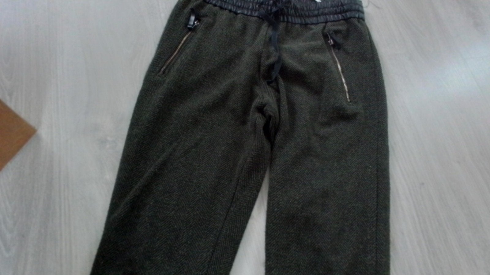 tweed broek, Ophalen of Verzenden, Zo goed als nieuw, Zwart, Lang