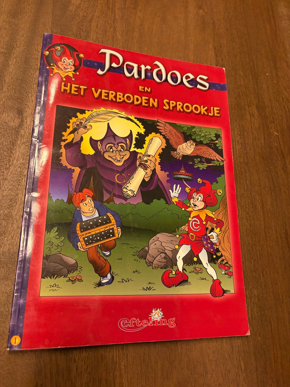 Pardoes en het Verboden Sprookje - Efteling stripboek, Boeken, Ophalen of Verzenden, Zo goed als nieuw