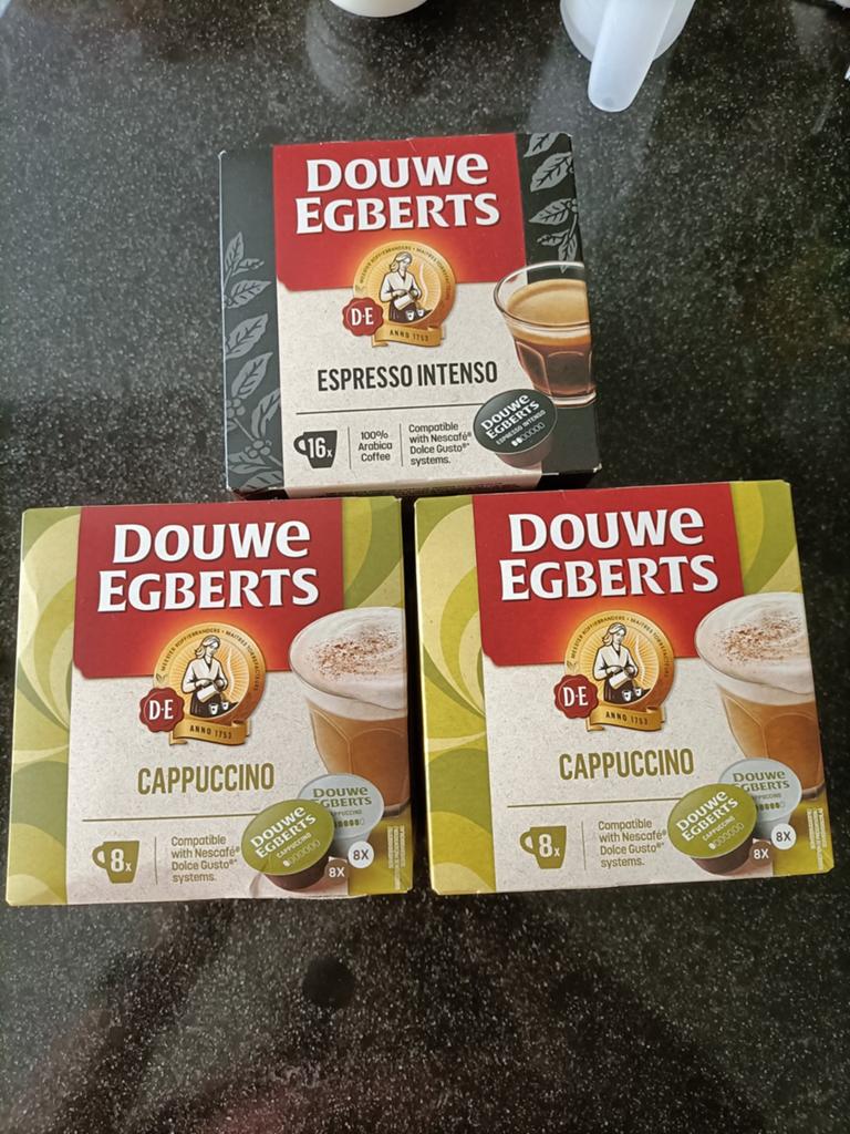 3 nieuwe dozen Douwe Egberts cups, Diversen, Levensmiddelen, Ophalen of Verzenden