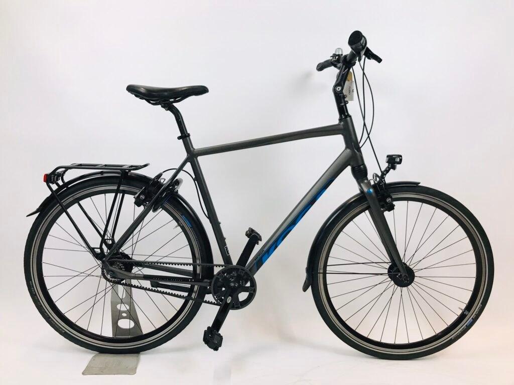 KOGA F3 3.0 herenfiets 60 cm riem aandrijving, Velgrem, Versnellingen, Zo goed als nieuw, 57 tot 61 cm