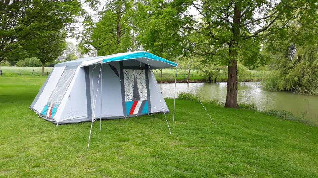 Bungalowtent 4-persoons, Ophalen