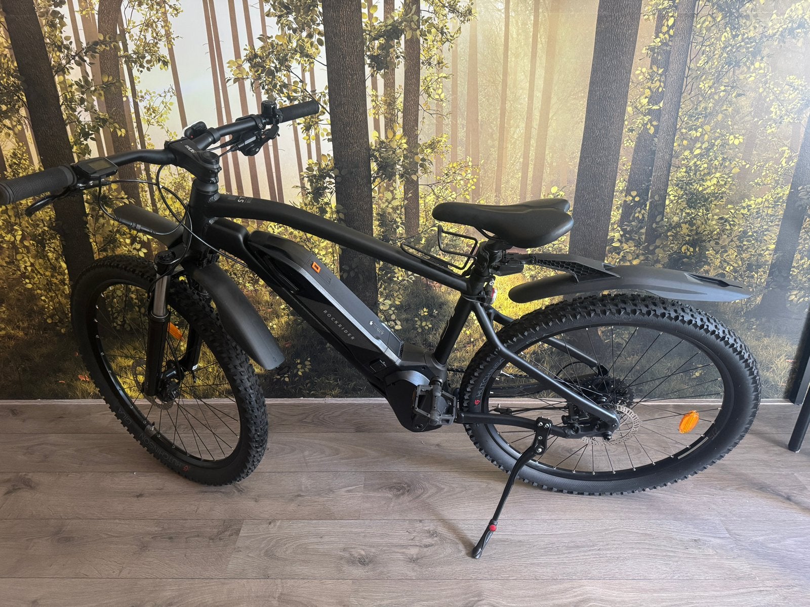Rockrider E-ST500 elektrische mountainbike z.g.a.n., Fietsen en Brommers, Ophalen, Zo goed als nieuw