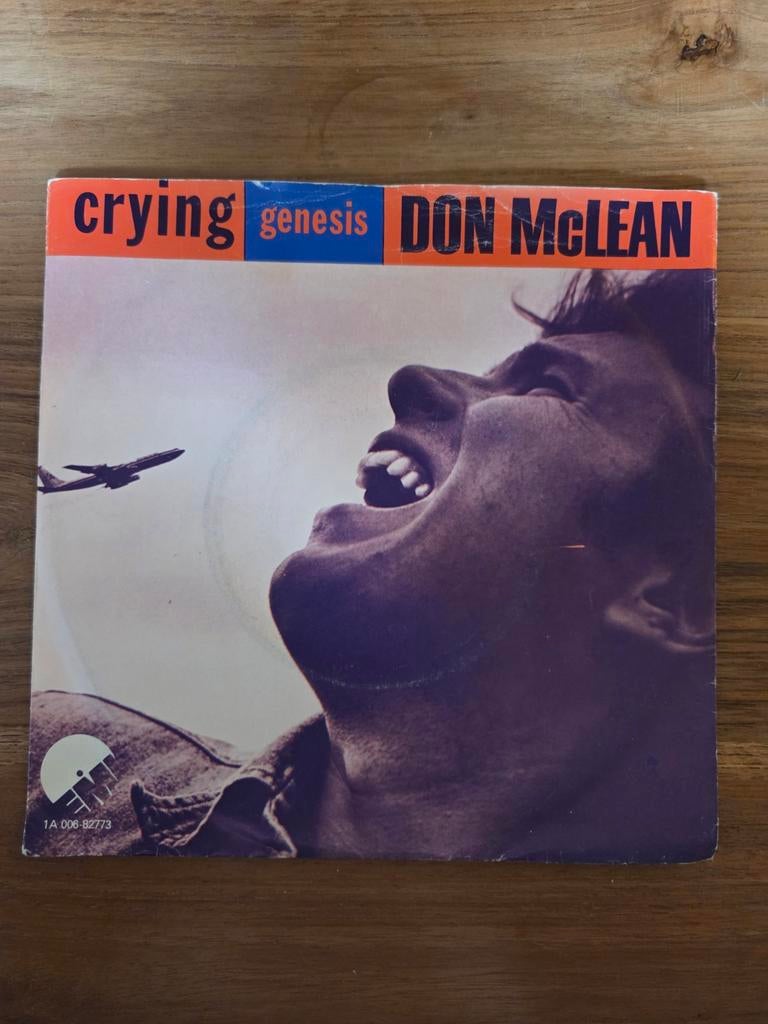 Don McLean - Crying, Cd's en Dvd's, Vinyl Singles, Gebruikt, 7 inch, Single, Ophalen of Verzenden