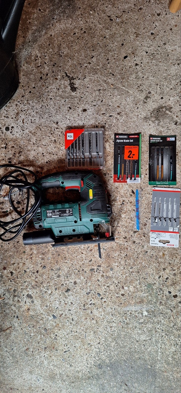 Decoupeerzaag parksite., Ophalen, Minder dan 600 watt, Decoupeerzaag, 30 tot 70 mm