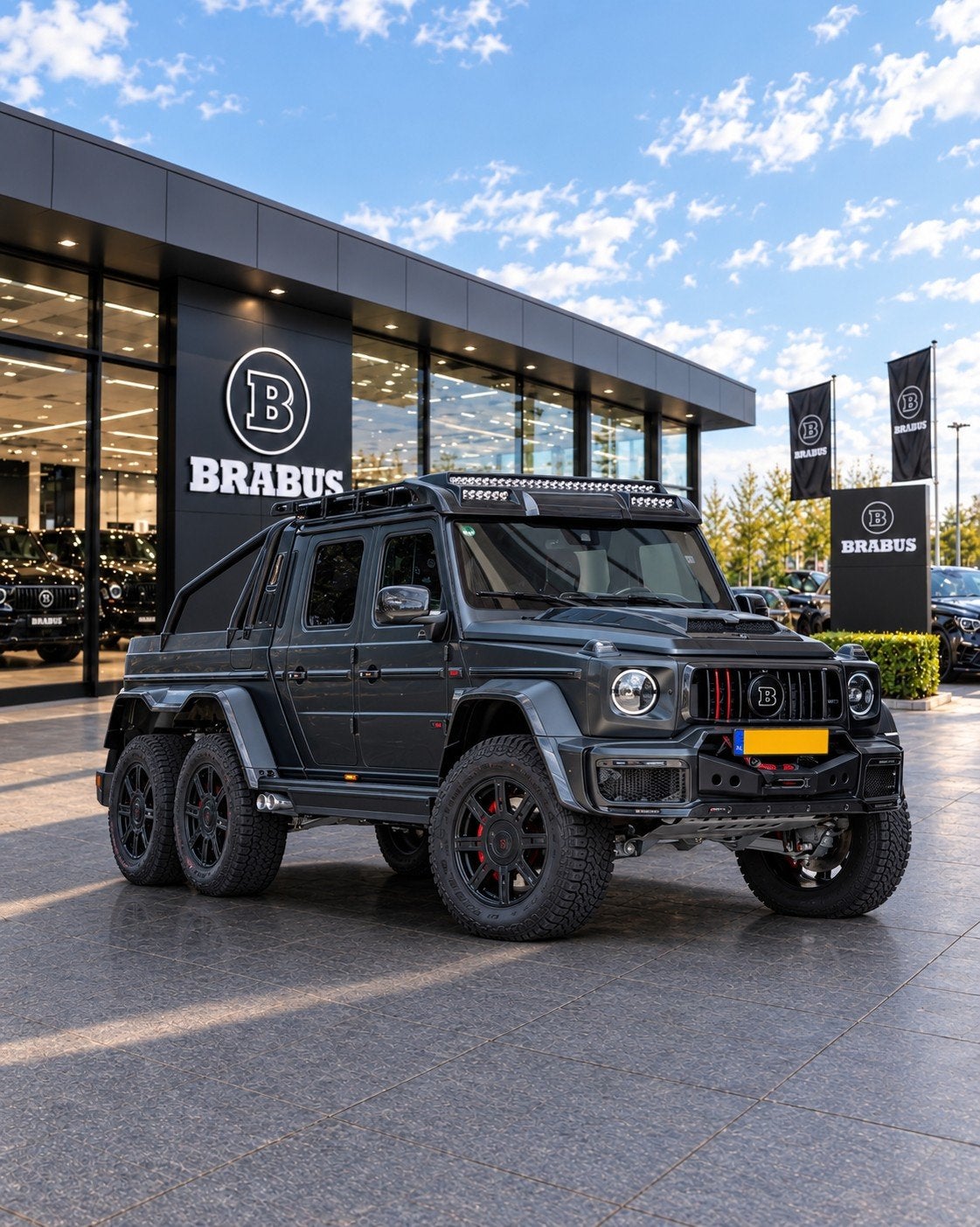 *** MERCEDES BENZ G63 AMG BRABUS 6X6 XLP 900 | FULL, Ophalen of Verzenden