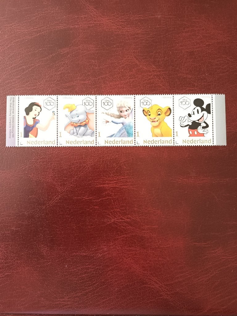 Persoonlijke zegels > Disney > 5 x tarief 1 > Luxe postfris, Verzenden, Na 1940, Postfris