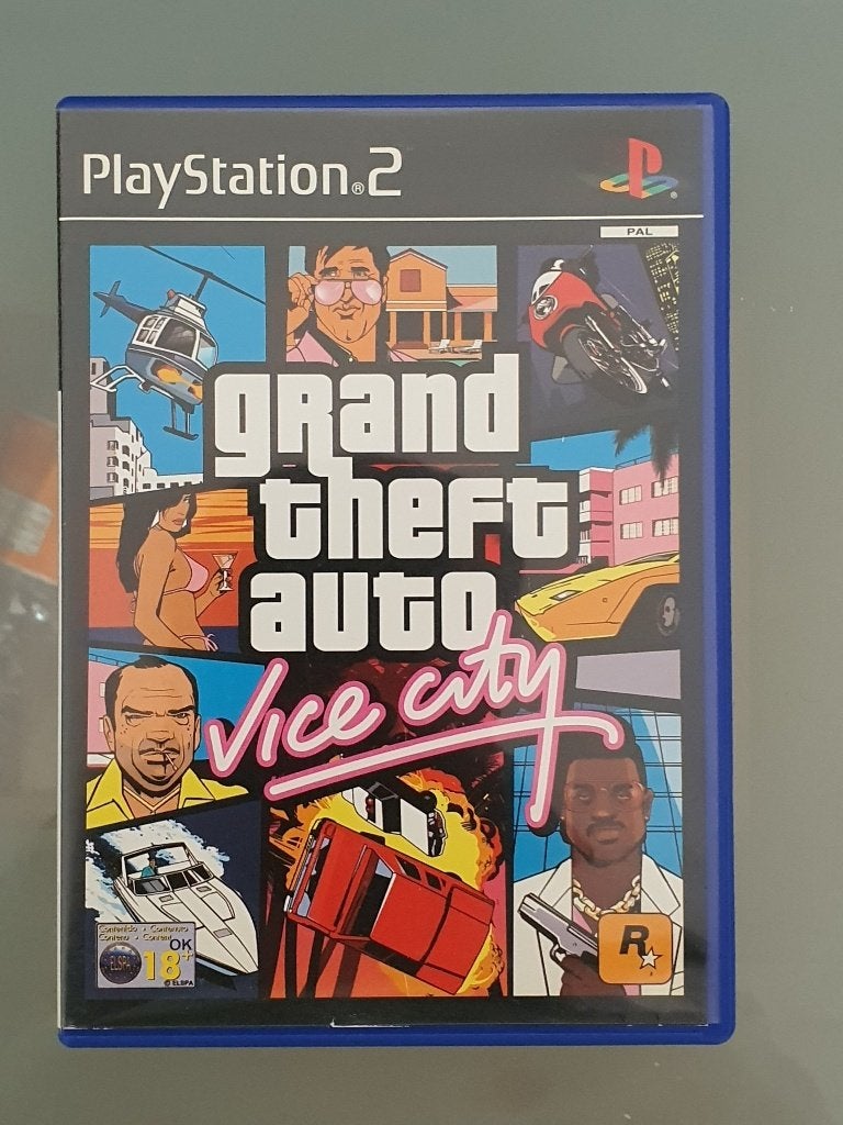 Grand Theft Auto Vicy City - Ps2 - inlc. boekje, Avontuur en Actie, Vanaf 18 jaar, 1 speler, Ophalen of Verzenden