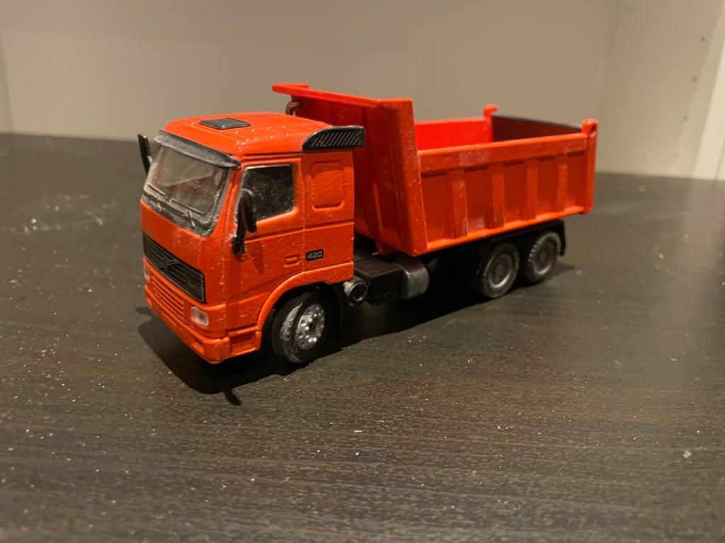 Schaalmodel Volvo fm kieper, Groter dan 1:32, Zo goed als nieuw, Truck, Ophalen