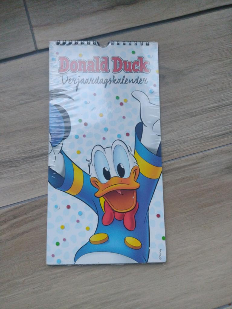 Nog in plastic, Donald Duck verjaardagskalender, Ophalen of Verzenden, Maandkalender, Nieuw