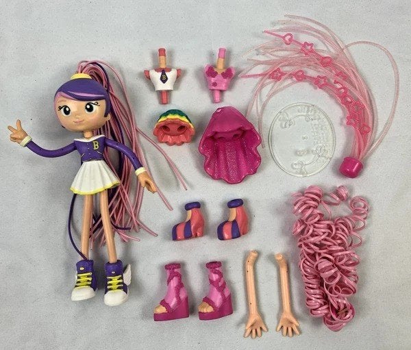 Betty Spaghetty Mix and Match School Fashion pop figuur