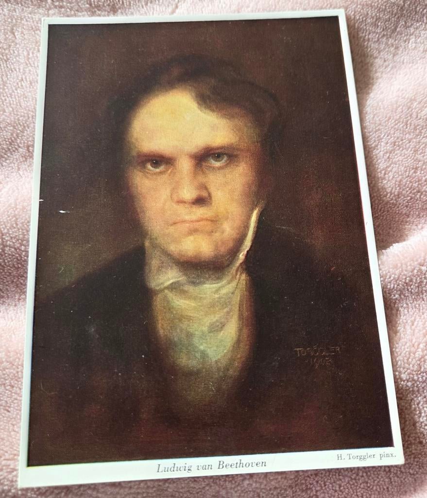 Ludwig van Beethoven (1770-1827), Verzamelen, Verzenden, Ongelopen, Sterren en Beroemdheden