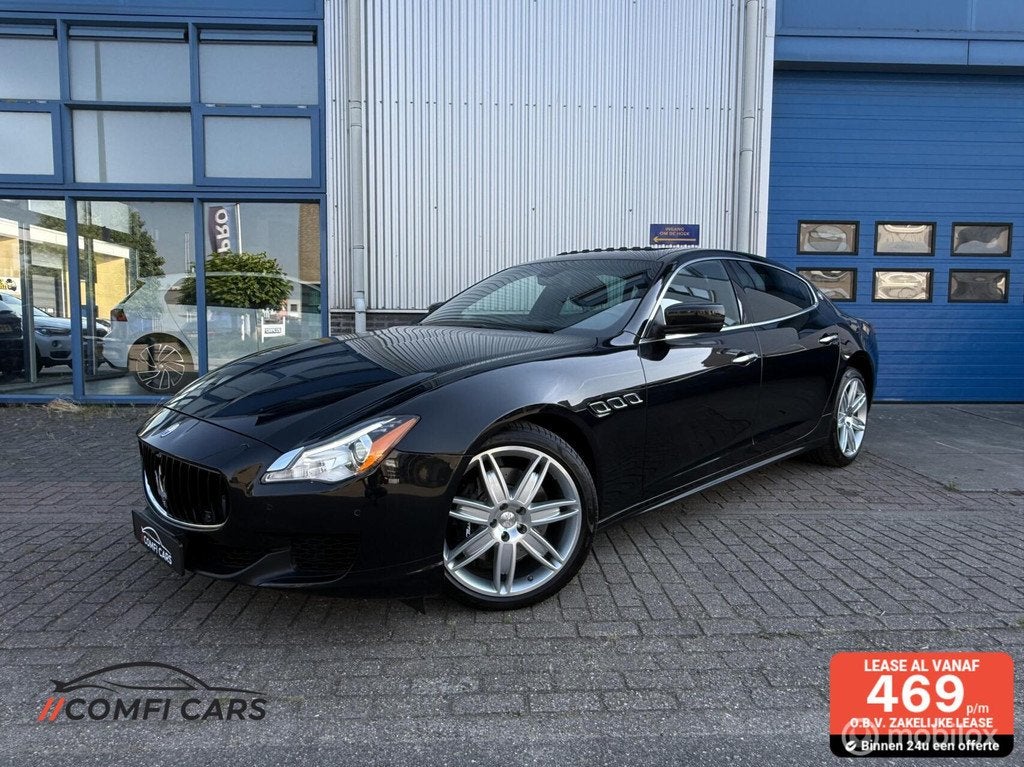Maserati Quattroporte S Q4 3.0 V6 Bi-Turbo Ferrari | Dealer, Auto's, Maserati, Bedrijf, Te koop, Quattroporte, 4x4, ABS, Airbags
