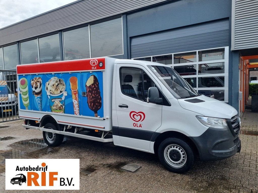 Mercedes-Benz Sprinter 314 CDI/ Coldcar/ Eiswagen/ E6d/ 5+5, 2653 kg, Gebruikt, Euro 6, Wit
