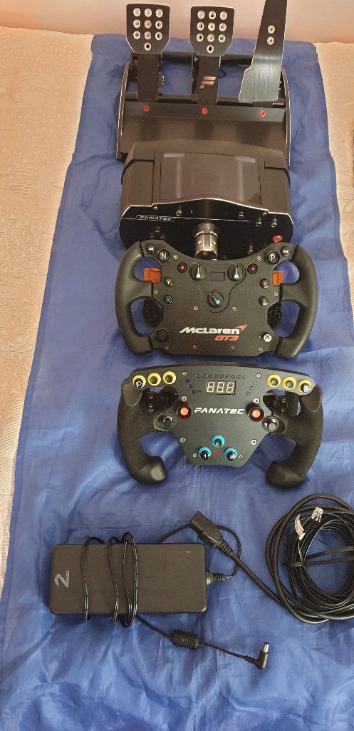 ZEER COMPLETE FANATEC SIM SET SUPER NETTE STAAT, Ophalen of Verzenden, Zo goed als nieuw, Fanatec