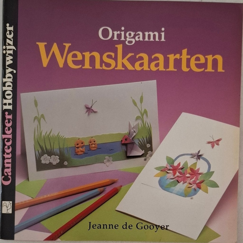 HOBBYWIJZER Origami wenskaarten - Zo goed als nieuw