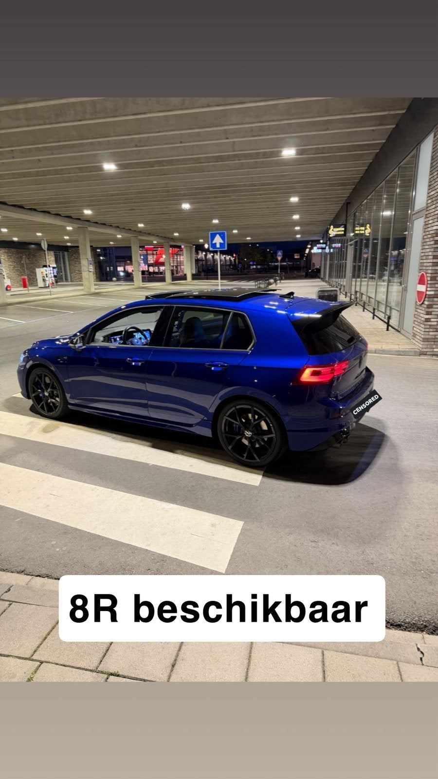 Golf 8R met akra te huren te huur, Ophalen of Verzenden, Nieuw