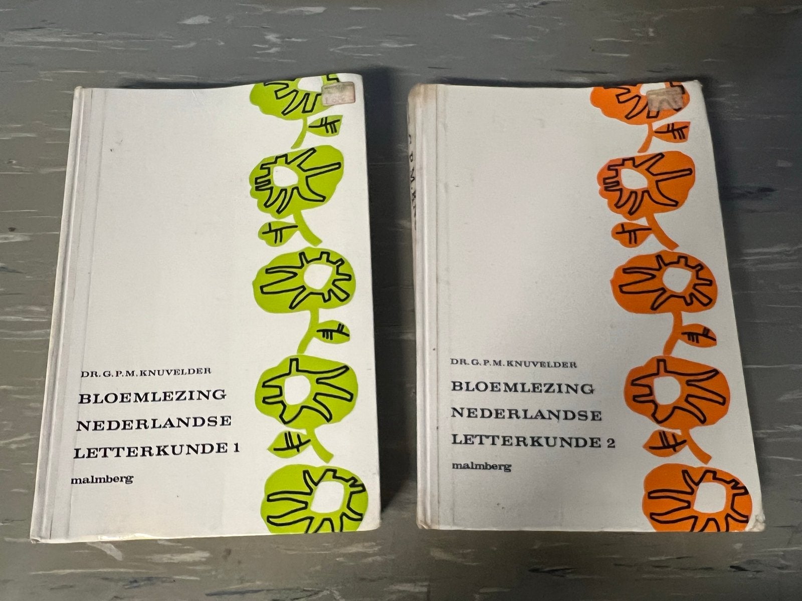 Bloemlezing Nederlandse Letterkunde 1 & 2 - Dr. G.P.M. Knuve, Boeken, Ophalen of Verzenden, Gelezen, Nederland