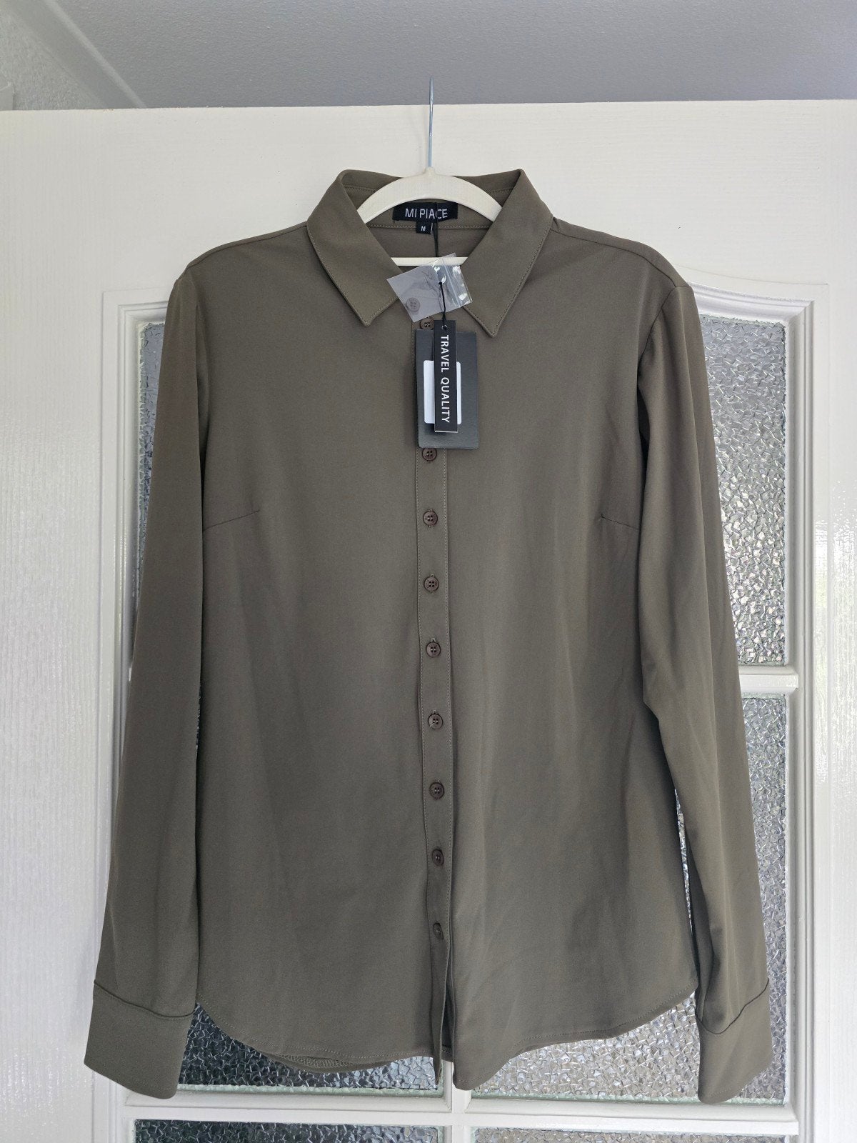 nieuw mi piace dark army green M travel, Ophalen of Verzenden, Nieuw, Groen