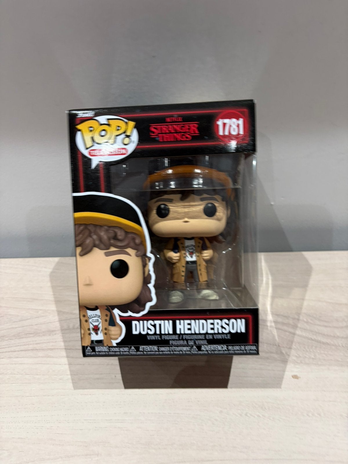 Funko Pop! Stranger Things Dustin Henderson #1781 – Netflix, Ophalen of Verzenden, Funko Europe, Supportemea@funko.com, 4th floor, 1 Queen Caroline St, London W6 9YN, Verenigd Koninkrijk
