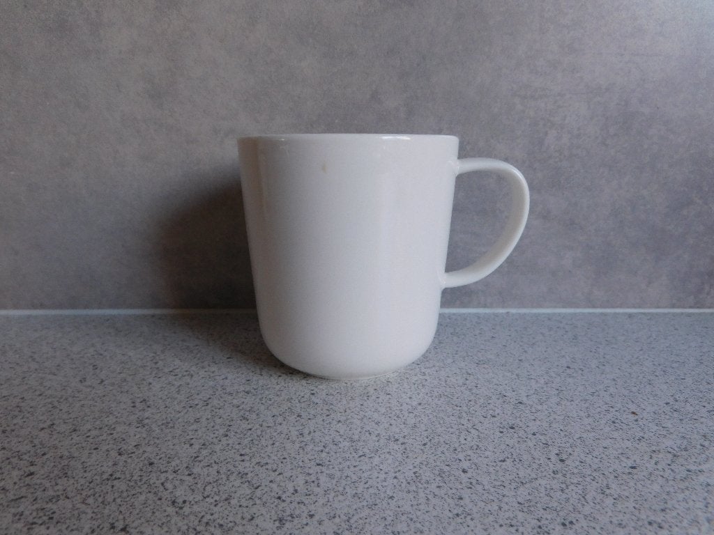 Mok Wit New Bone China Hema Chicago - 280 ml, Hema, Zo goed als nieuw, Modern, Porselein
