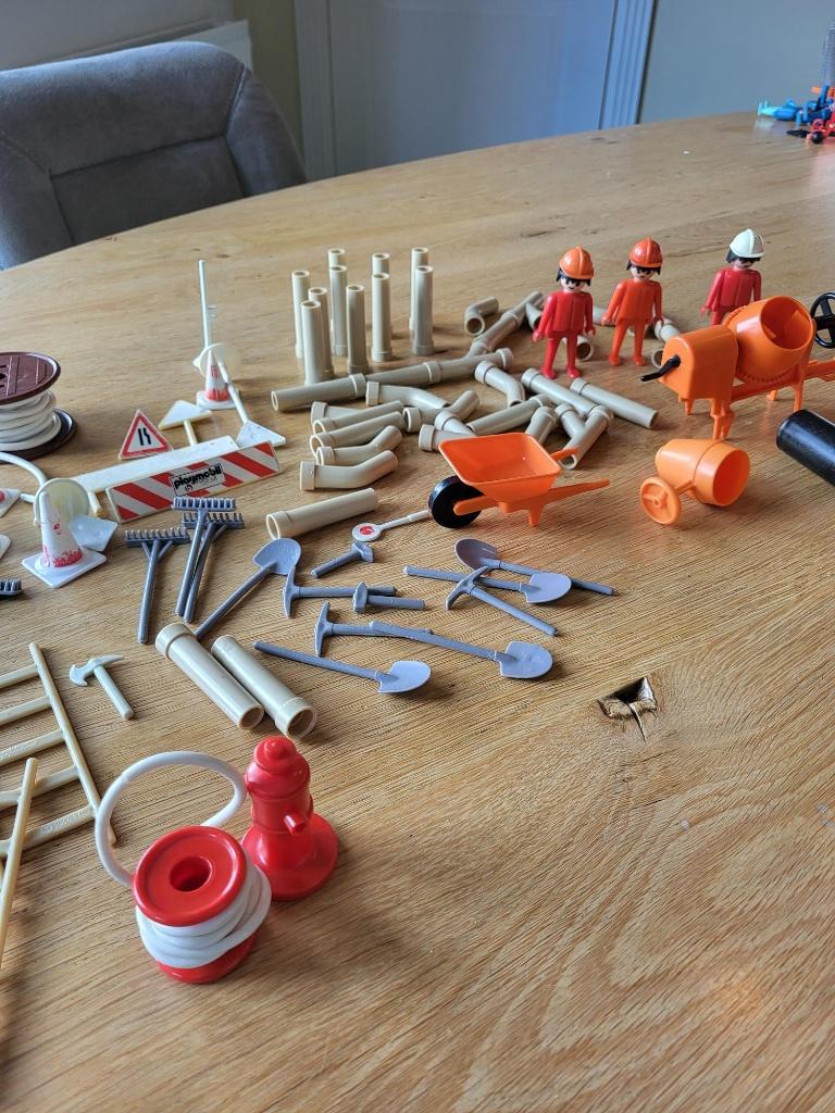 Paymobil riool en wegwerk jaren 70, Kinderen en Baby's, Speelgoed | Playmobil, Ophalen of Verzenden, Gebruikt, Complete set