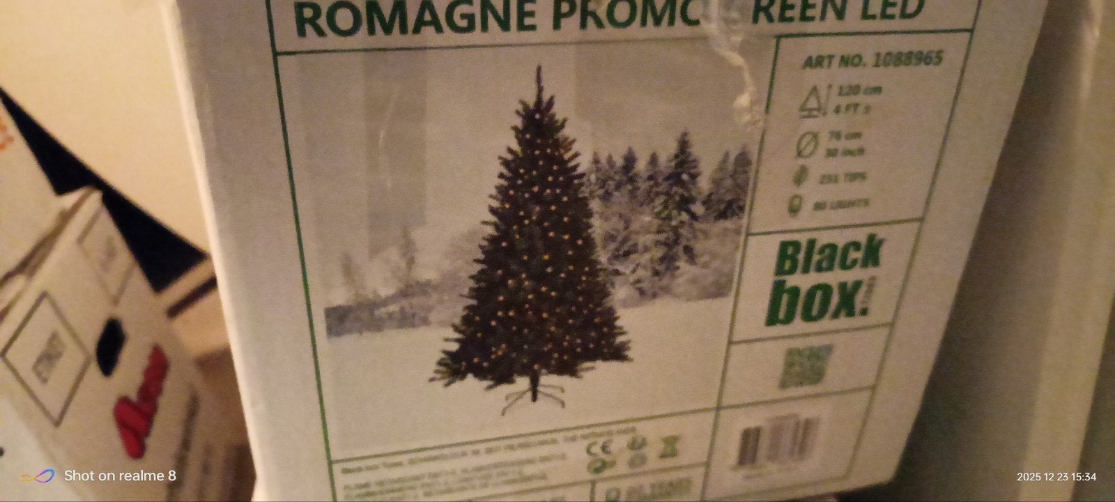 een mooie kerstboom, Diversen, Kerst, Ophalen of Verzenden, Gebruikt