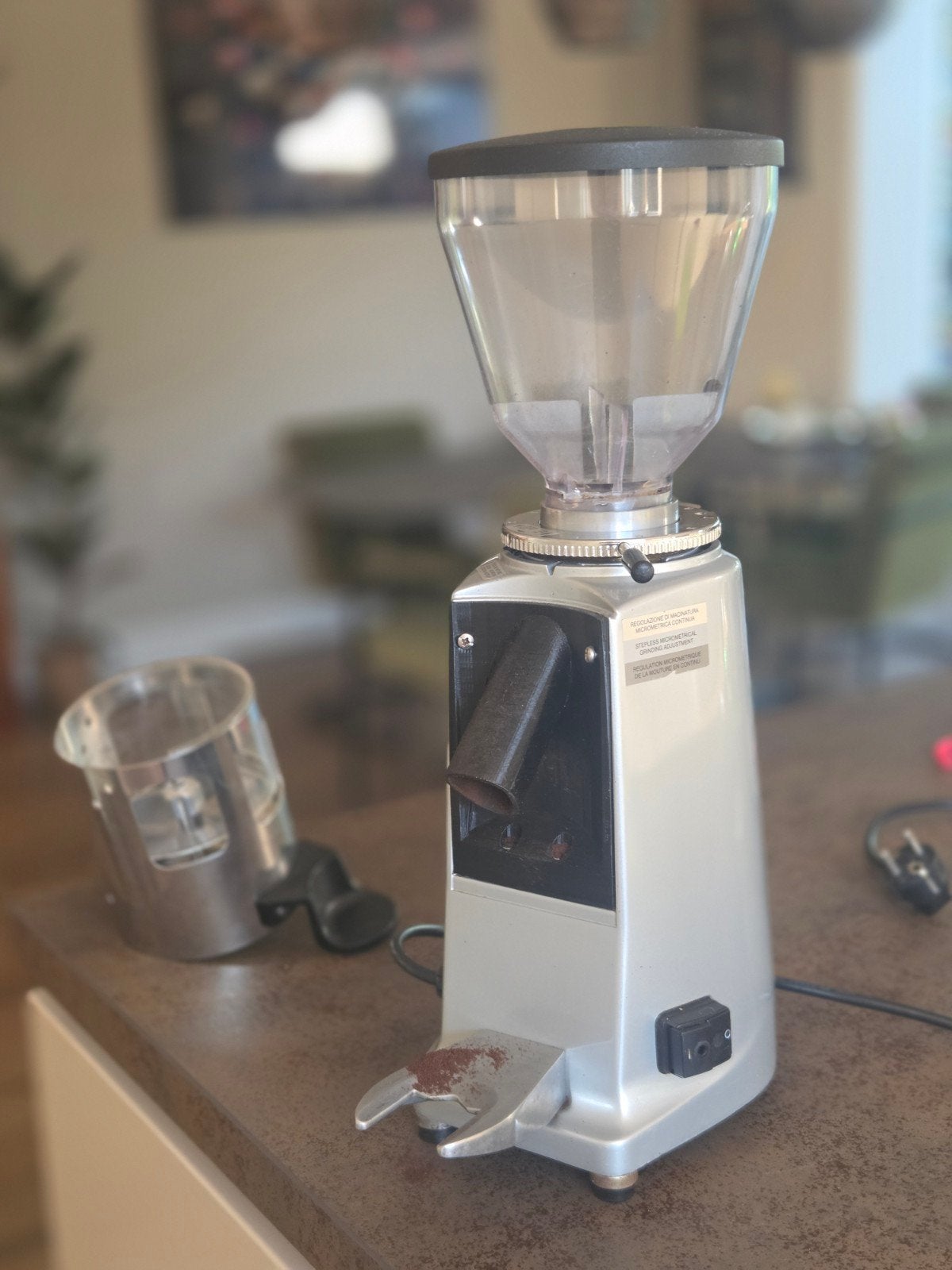Mazzer Mini Manual Koffiemolen - Professionele Kwaliteit, Gebruikt, Overige modellen, 10 kopjes of meer, Koffiebonen