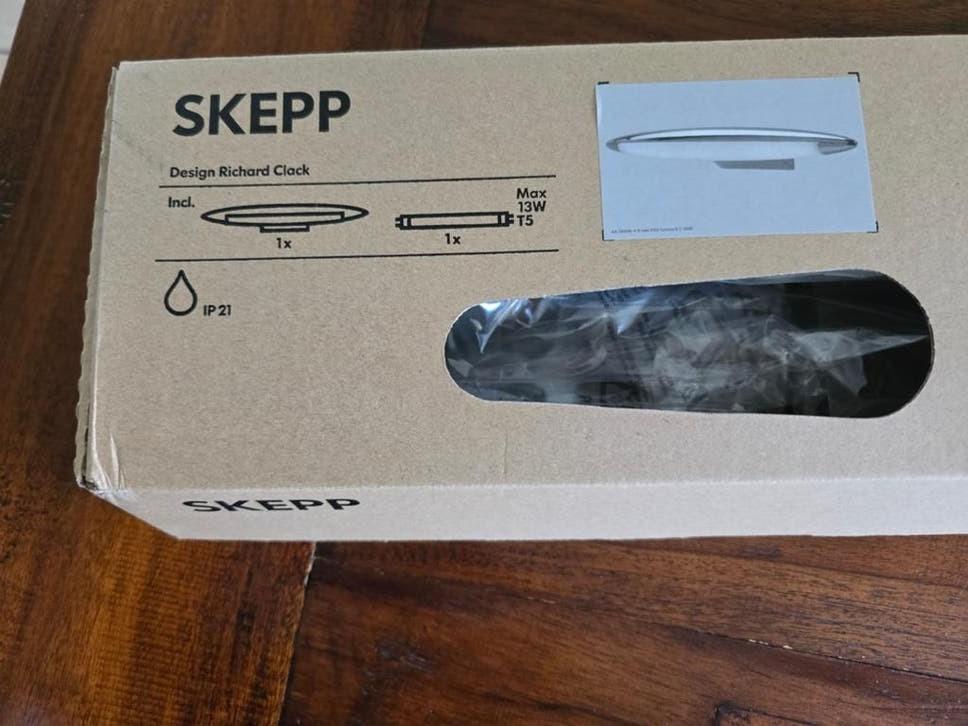 SKEPP designbalk Richard Clack / I K E A, Ophalen of Verzenden, Nieuw, Minder dan 50 watt, Lamp