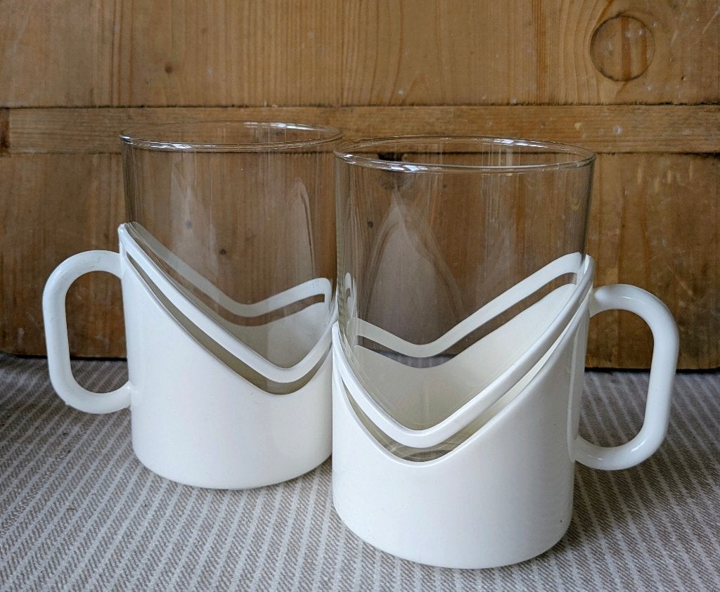 vintage thee glazen space age, Ophalen of Verzenden