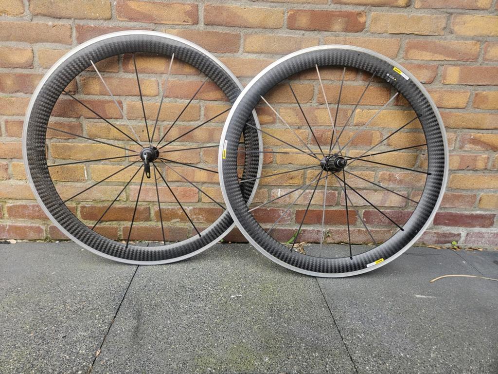Mavic Cosmic carbon wielset, Wiel, Ophalen of Verzenden, Zo goed als nieuw, Racefiets
