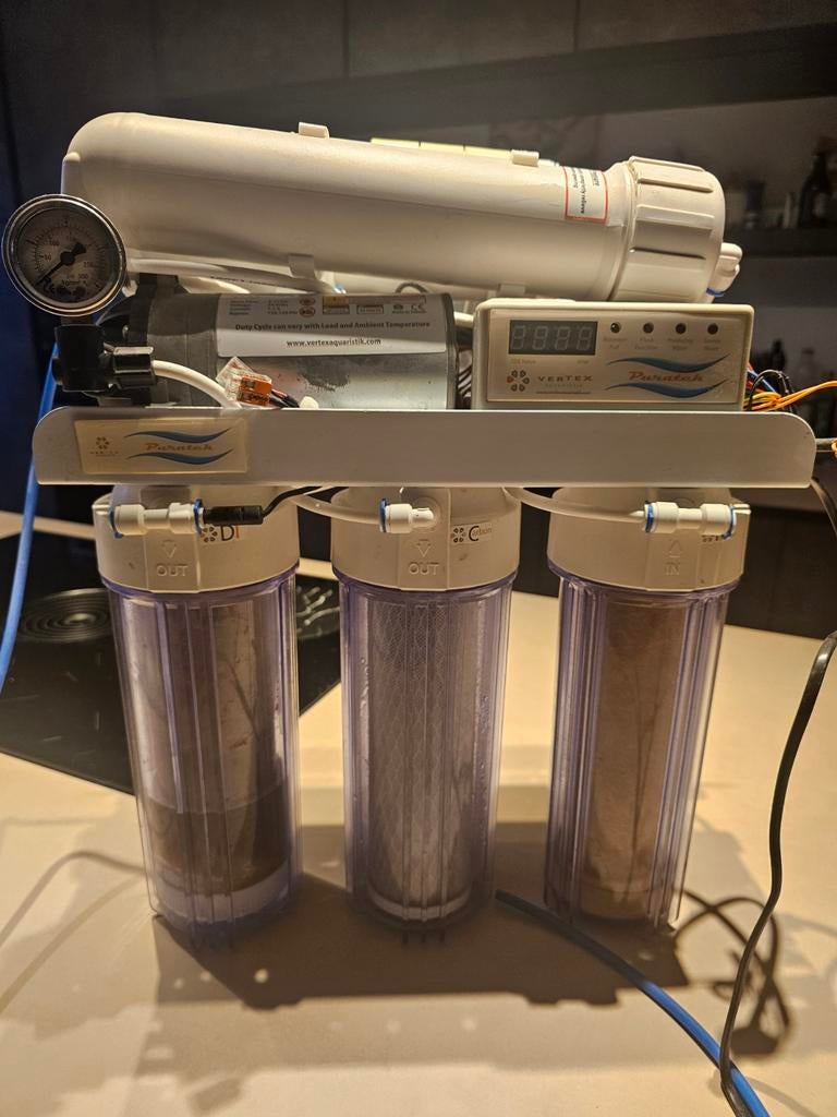 Osmose apparaat vertex puratek 200-720 liter per 24 uur, Ophalen