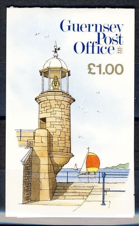 Guernsey postzegelboekje 28 1988 postfris, Ophalen of Verzenden, Postfris