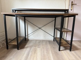 Bureau, Ophalen, Gebruikt, Demontabel, Spaanplaat of MDF