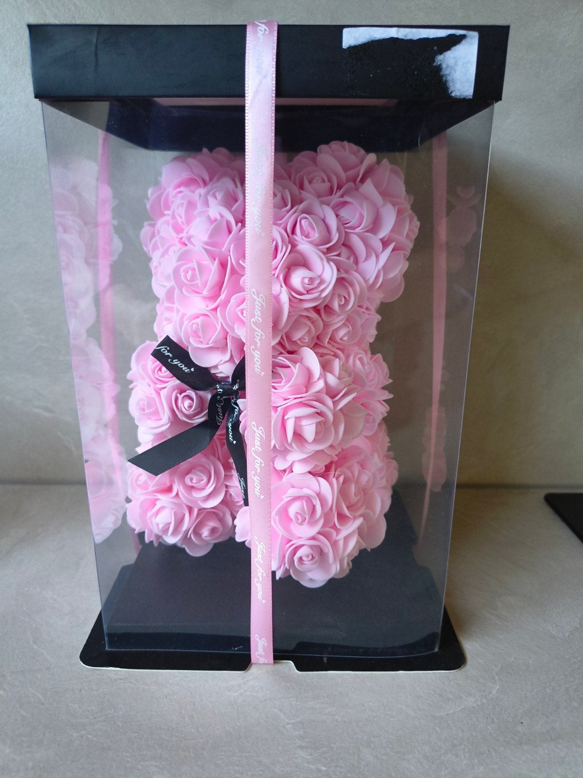 Roze rozenbeer in geschenkdoos, Ophalen, Nieuw