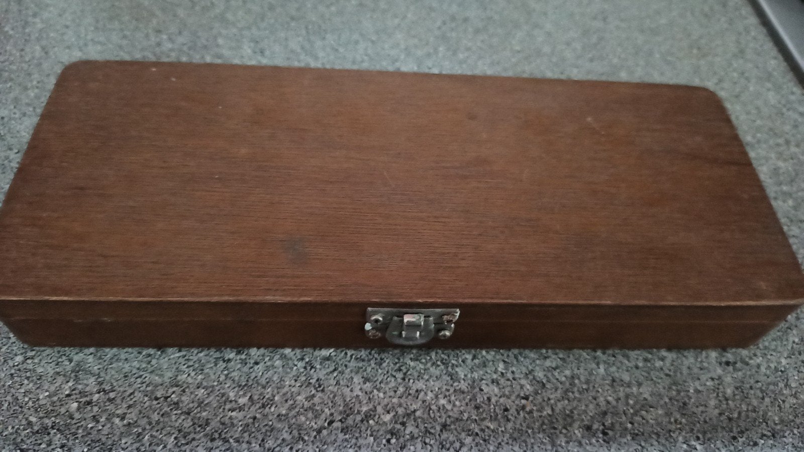 Vintage Tap & Snijset in houten bewaardoos 2x, Antiek en Kunst, Ophalen of Verzenden