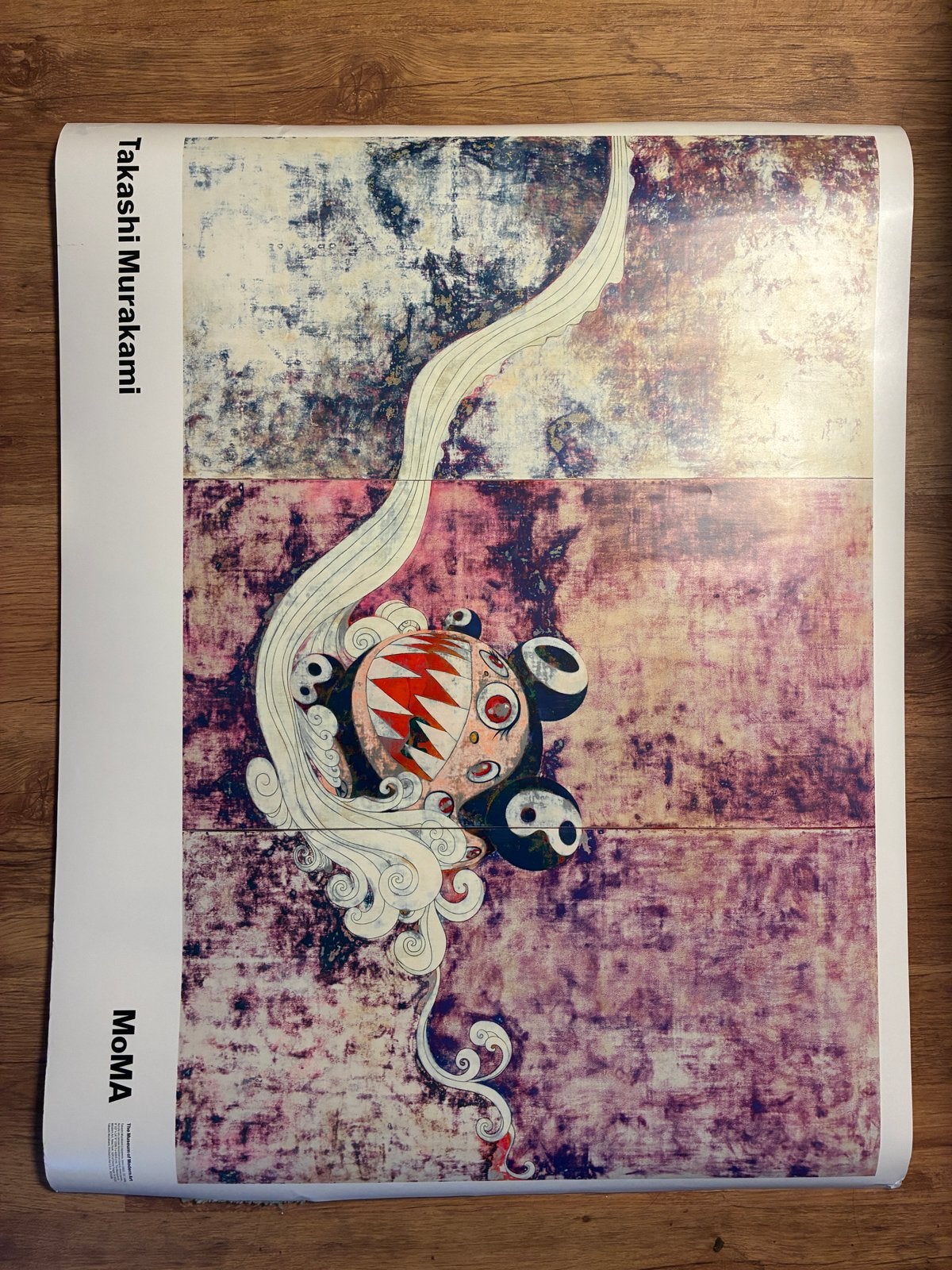 Takashi Murakami MoMA Poster - 68.5 x 88.5 cm, Verzamelen, Ophalen, Rechthoekig Staand, Deurposter of groter, Zo goed als nieuw