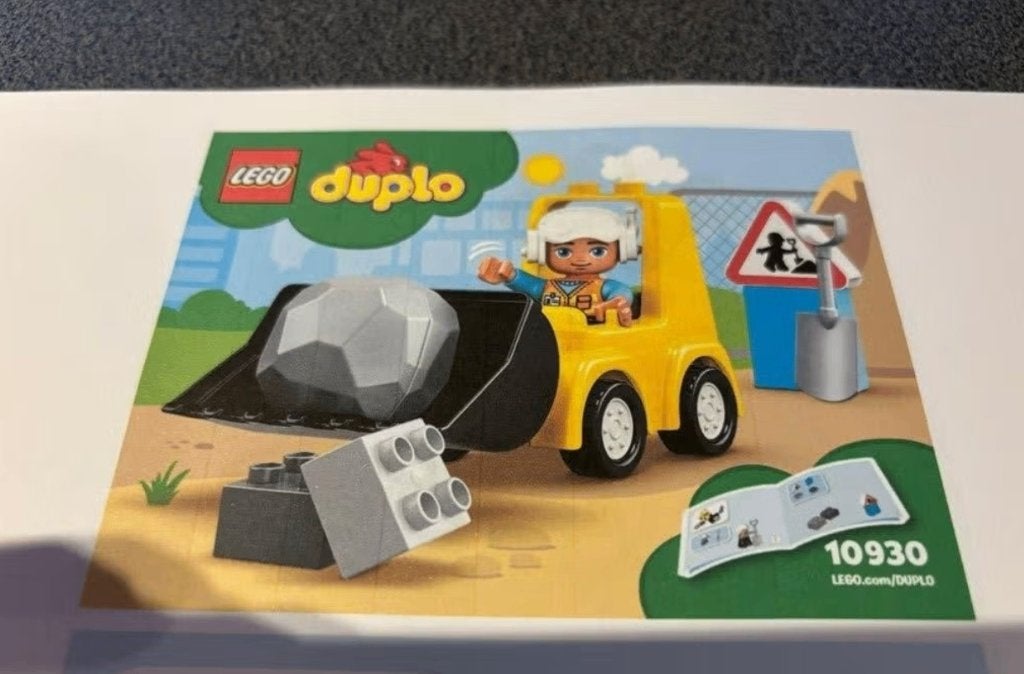 Duplo 10930 Bulldozer, Overige thema's, Ophalen of Verzenden, Zo goed als nieuw, Compleet