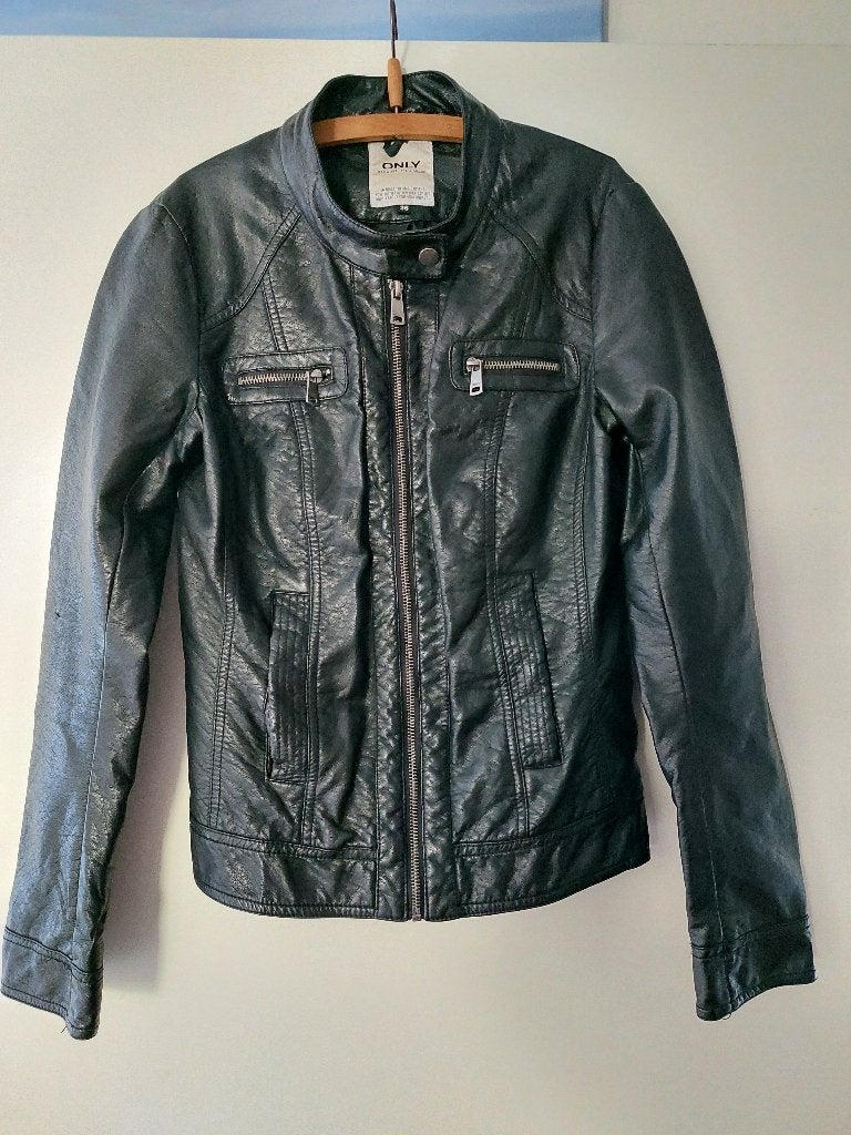 ONLY Bandit Biker Noos, jasje mt 36 ,izgs, Only, Zwart, Ophalen of Verzenden, Zo goed als nieuw