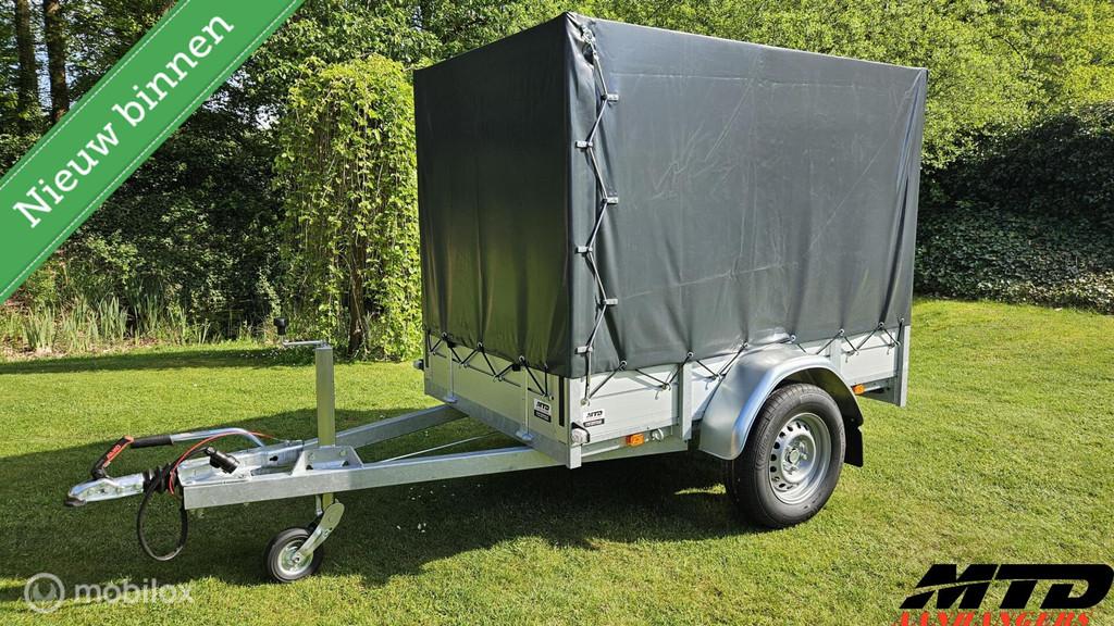 Anssems Bsx 1350 geremde aanhanger met huif NIEUW! KOOPJE!, Nieuw