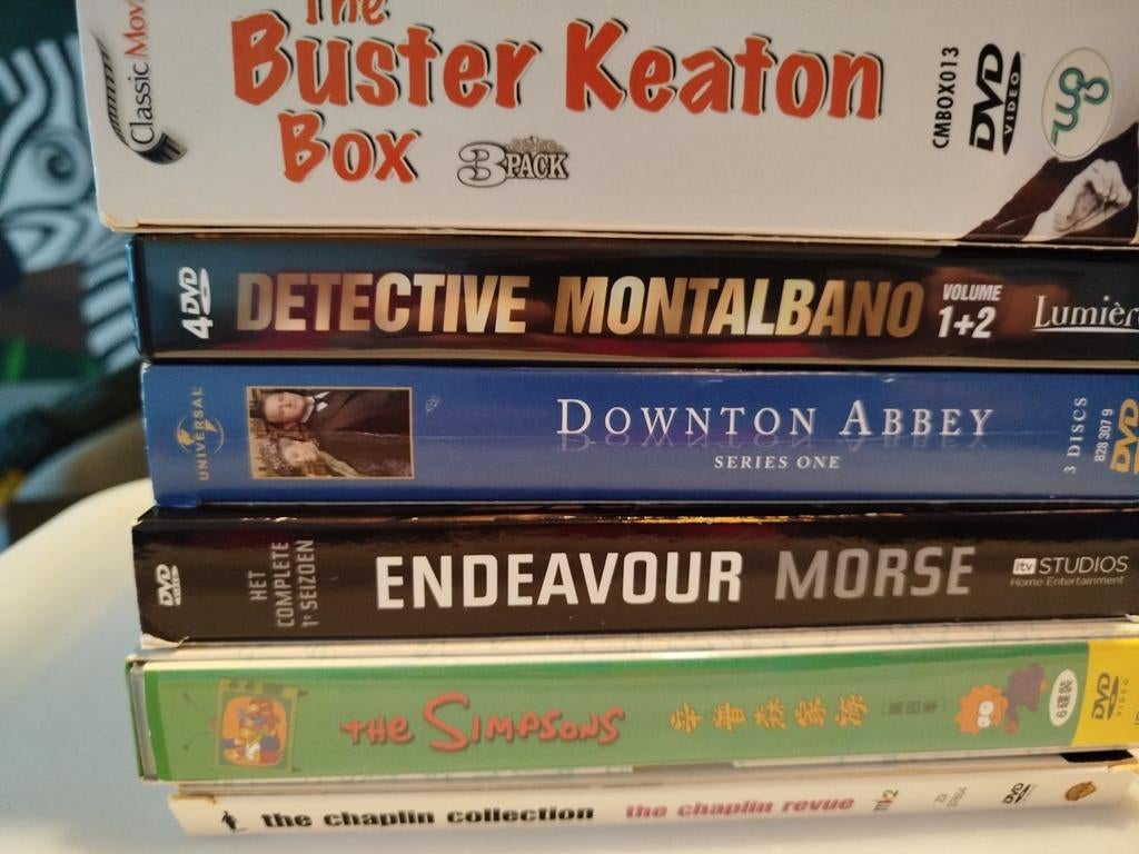 DVD Boxsets: Buster Keaton, Montalbano, Downton Ab, Gebruikt, Alle leeftijden, Ophalen of Verzenden, Boxset