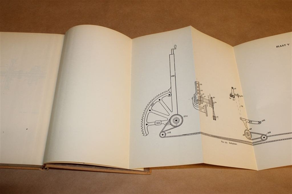 De strijkgarenspinnerij — Beschrijving der werktuigen [1927], Ophalen of Verzenden, Gelezen, Bouwkunde