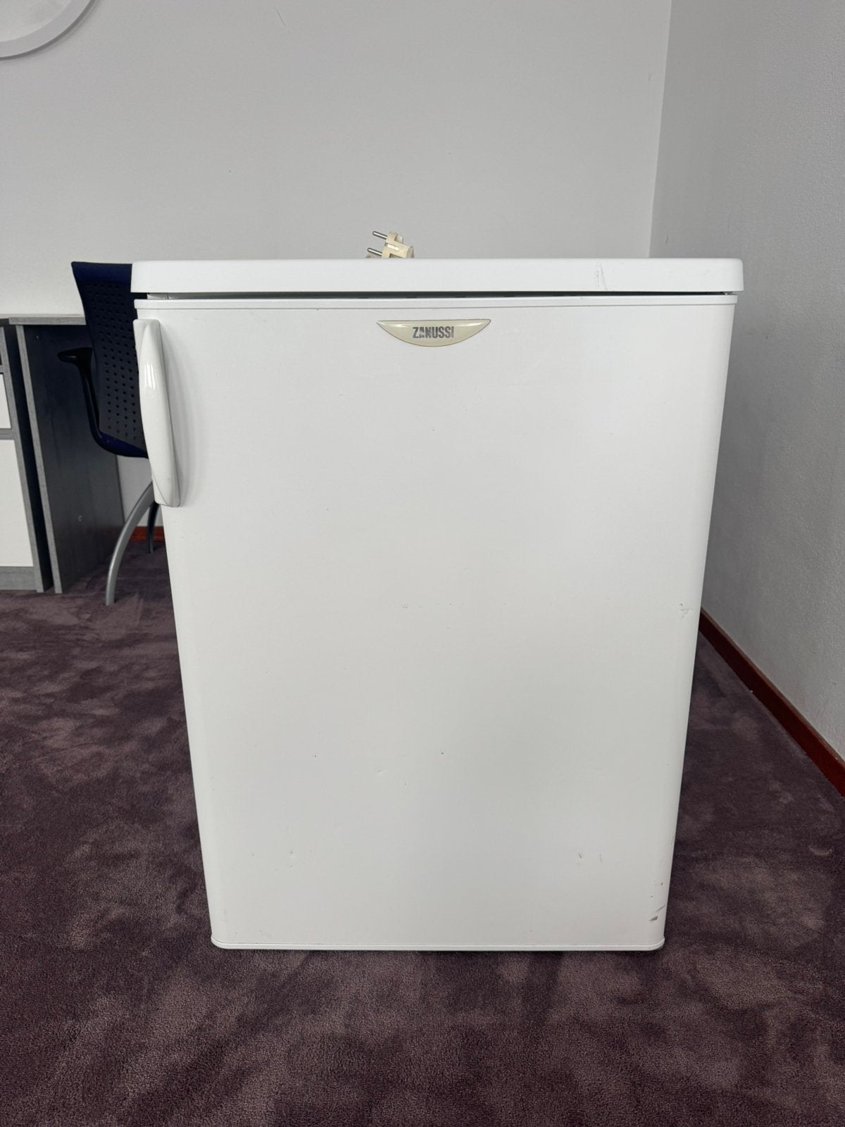 Zanussi tafelmodel koelkast – werkt goed, Ophalen of Verzenden, Gebruikt, Minder dan 60 cm
