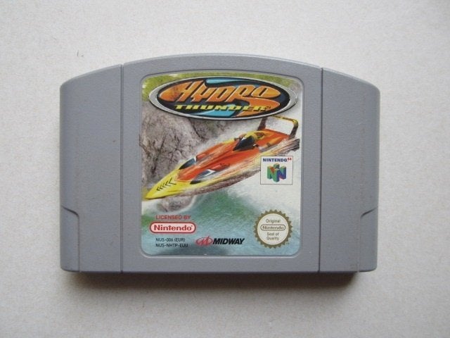 Hydro Thunder N64 Nintendo 64, 1 speler, Racen en Vliegen, Ophalen of Verzenden, Zo goed als nieuw