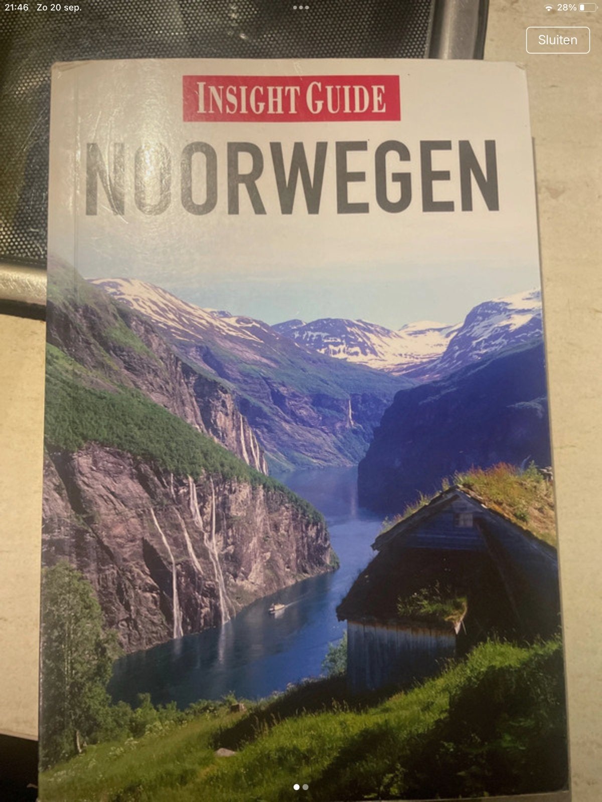 Insight Guide Noorwegen - Reisgids, Europa, Ophalen of Verzenden, Reisgids of -boek, Gelezen