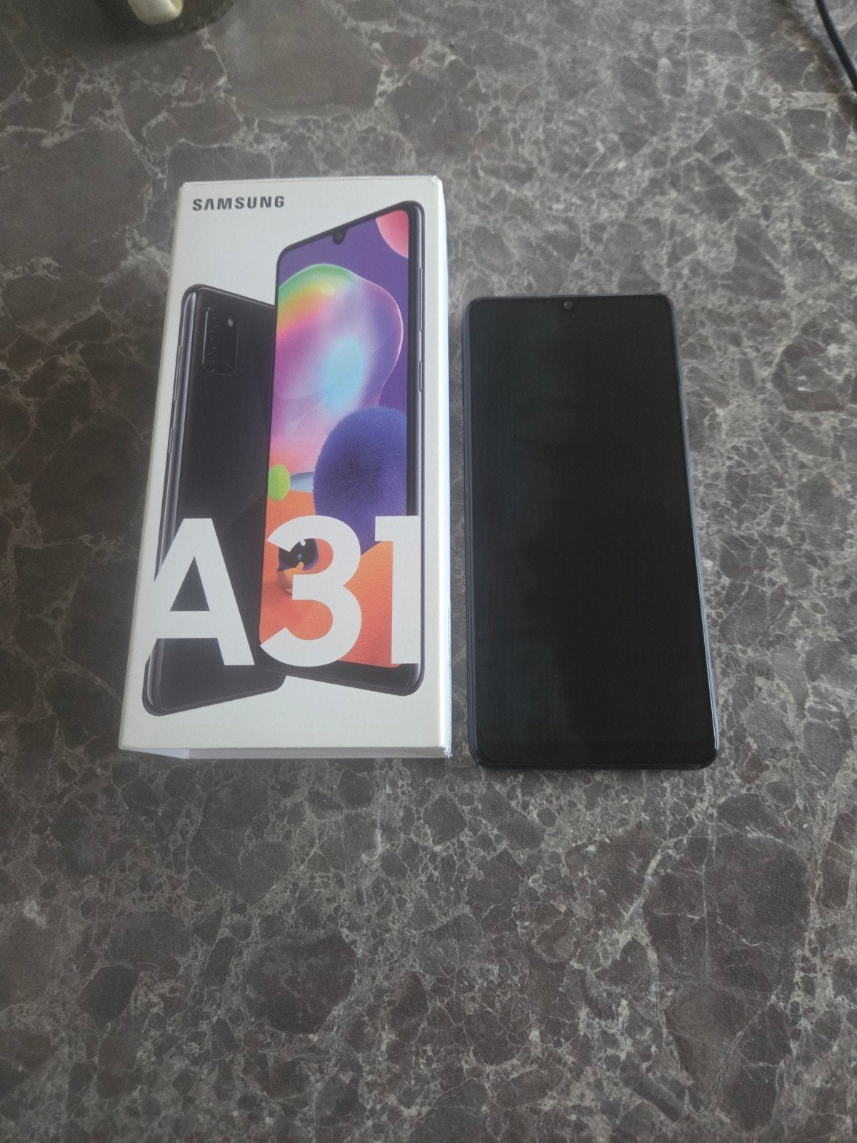 Samsung Galaxy A31 Prism Crush Black 64GB (incl. hoesje), Ophalen, Zwart, Touchscreen, Zo goed als nieuw
