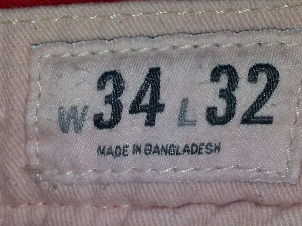 Abercrombie Fitch Broek met rode kleur maat 34/32, Nieuw, Abercrombie & Fitch, Verzenden, Maat 48/50 (M)