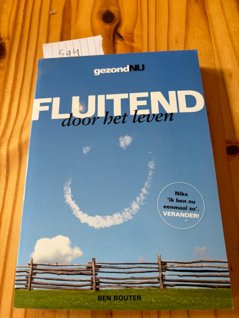 B. Bouter - Fluitend door het leven, Ophalen of Verzenden, Zo goed als nieuw, B. Bouter