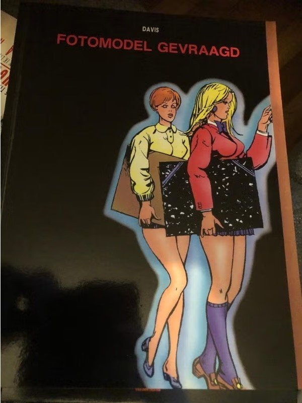 Fotomodel gevraagd davis erotisch follies k4, Eén stripboek, Ophalen of Verzenden, Zo goed als nieuw